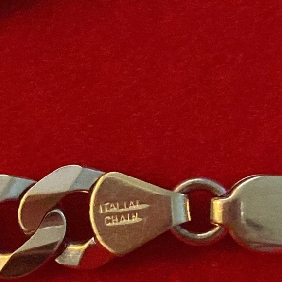 14kt Italian Gold Chain solid yellow gold 38.4 gr pure solid gold Italy Unisex - Picture 7 of 9